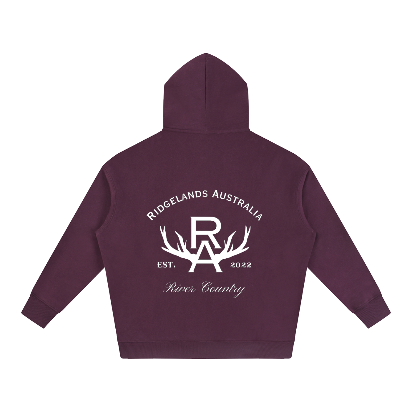 Ridgelands Australia Rural Outfitters Oversized Hoodie - Plum