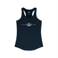 Women's Racer Slim Fit Tank Top - Navy