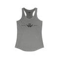 Women's Racer Slim Fit Tank Top - Grey