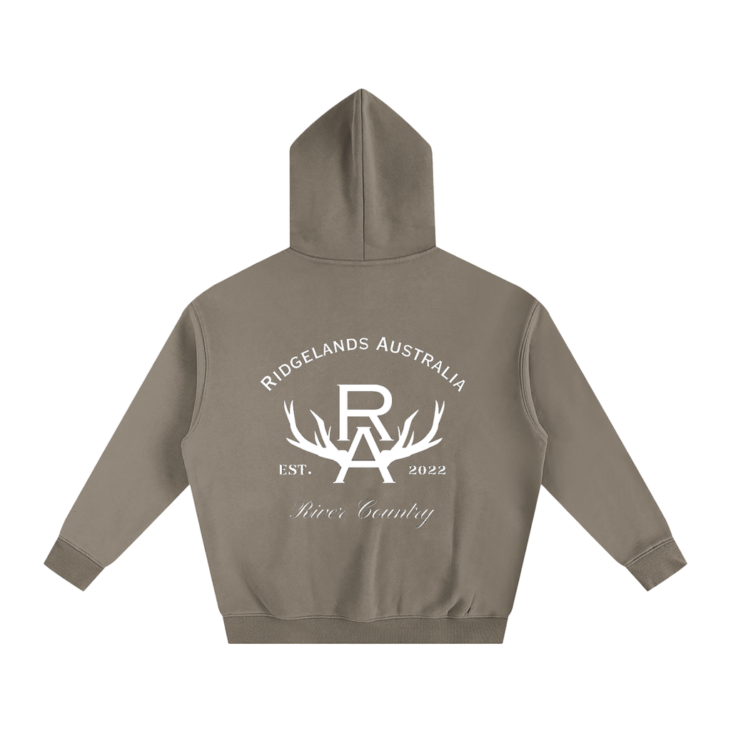 Rural Outfitters Oversized Hoodie - Gravel