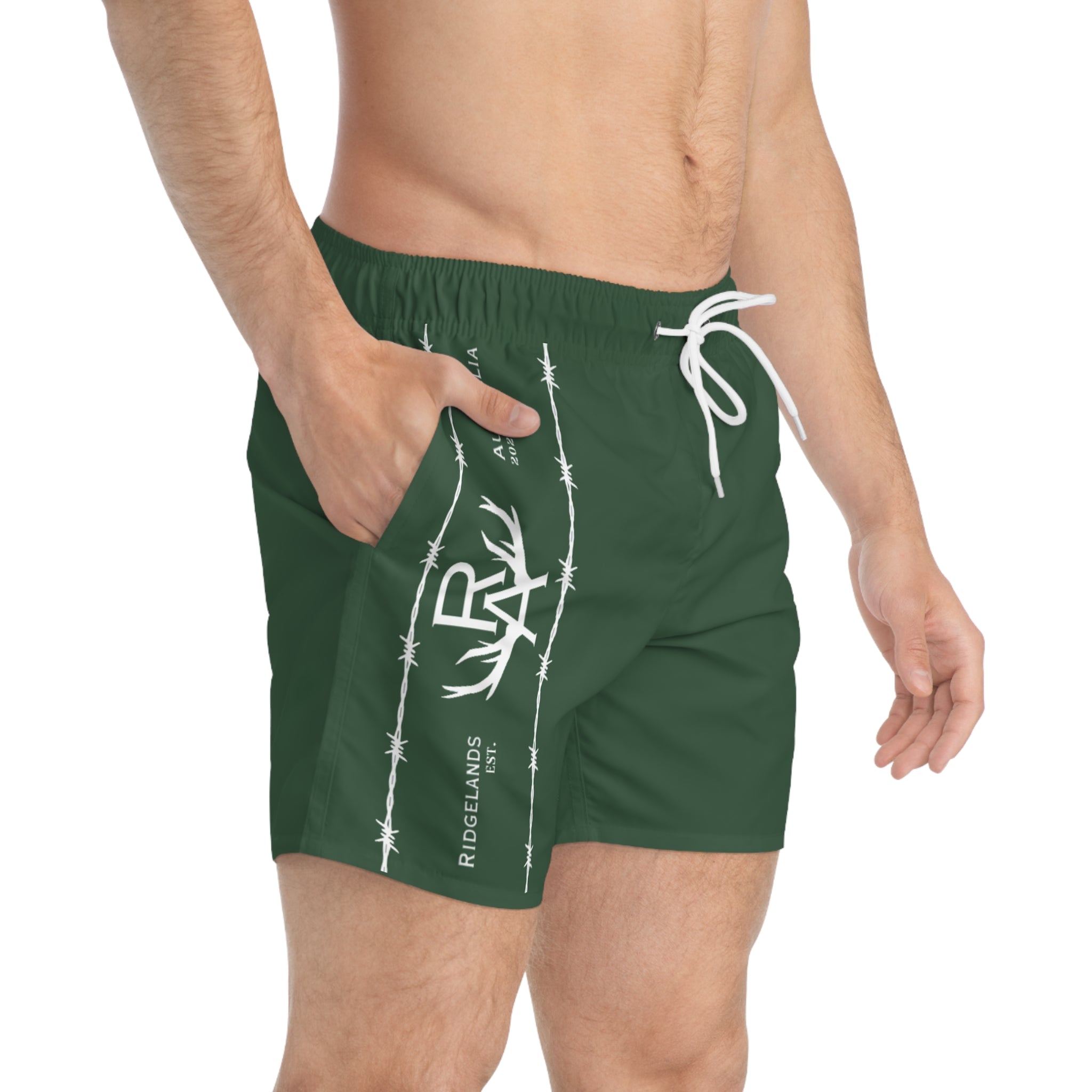 Mens Signature Board Shorts - Pine
