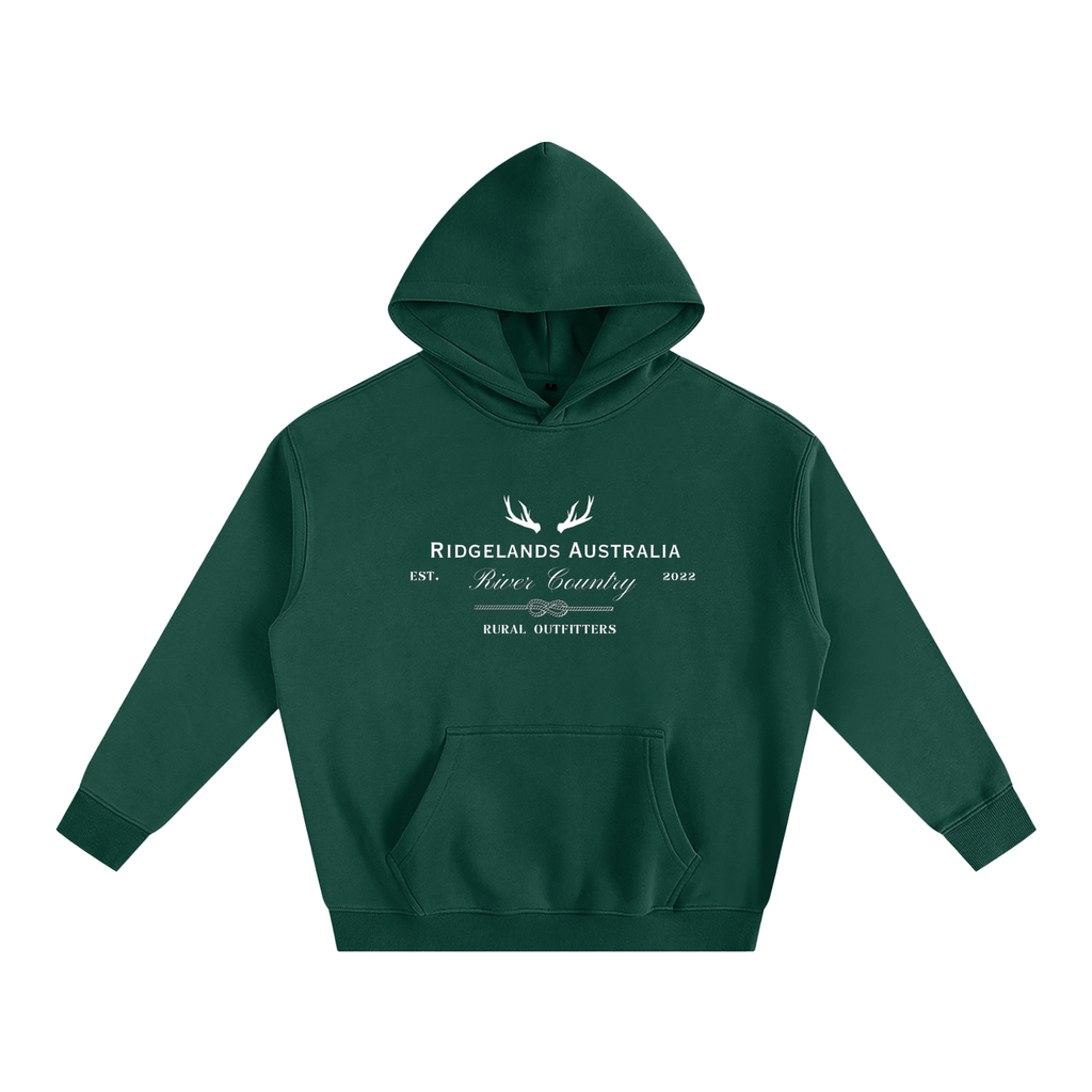 Rural Outfitters Oversized Hoodie - Pine