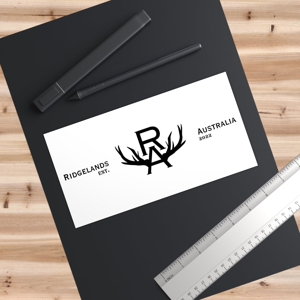 Ridgelands Signature Bumper Sticker