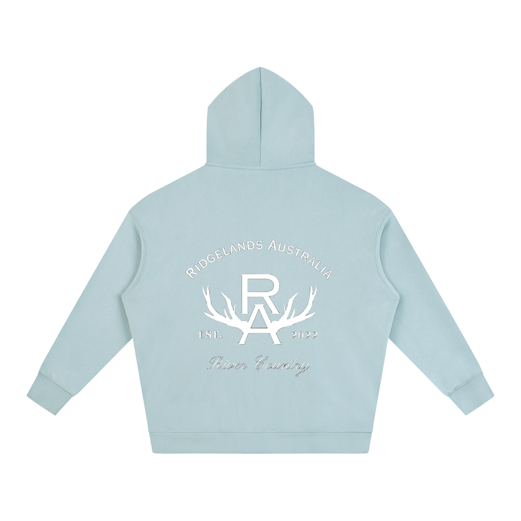 Ridgelands Australia Rural Outfitters Oversized Hoodie - Hibiscus Red