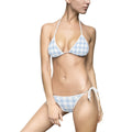Women's Gingham Bikini Swimsuit - Bluebell