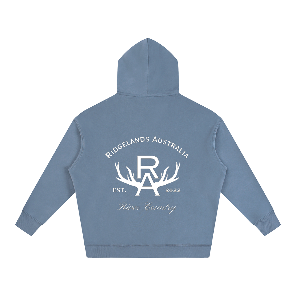 Ridgelands Australia Rural Outfitters Oversized Hoodie - Hibiscus Red