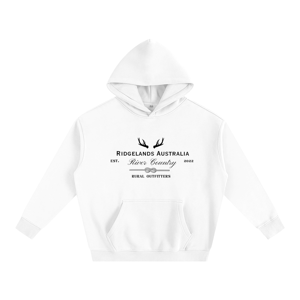 Rural Outfitters Oversized Hoodie - Pearl