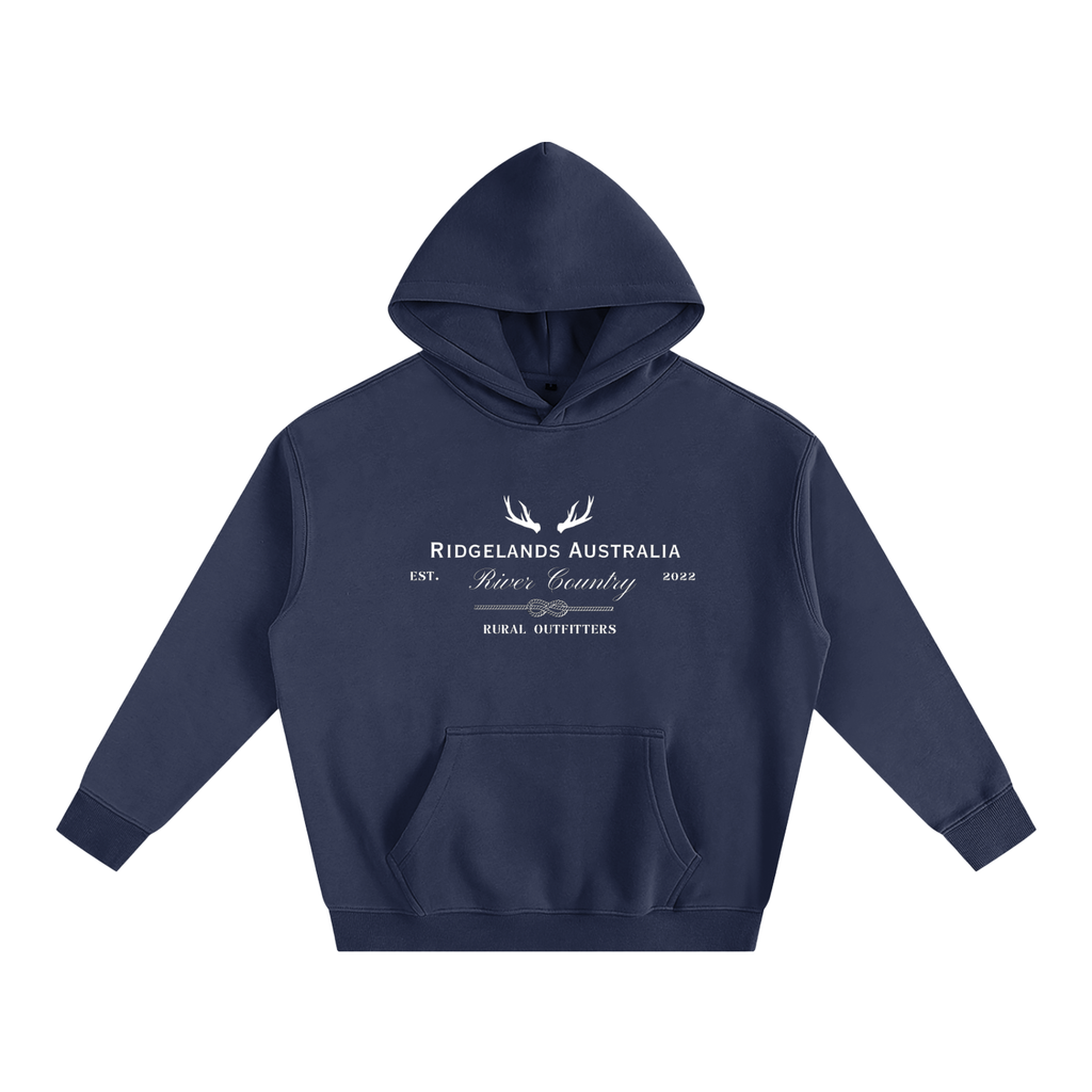 Rural Outfitters Oversized Hoodie - Navy