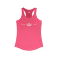 Women's Racer Slim Fit Tank Top - Frangipani Pink