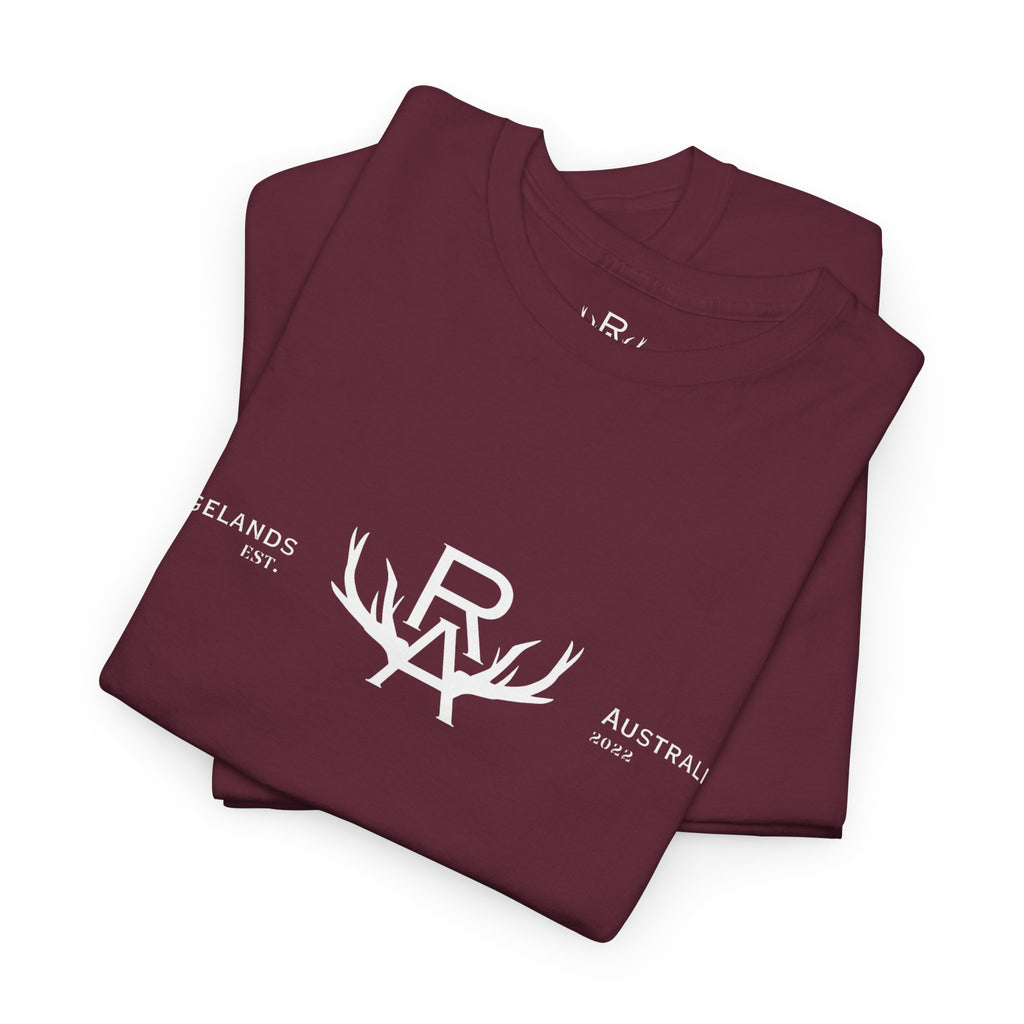 Unisex Signature Loose Fit T-Shirt - Burgundy