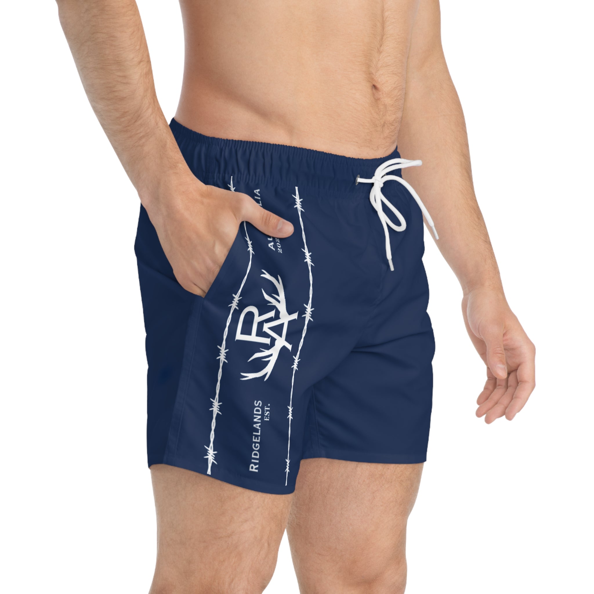 Mens Signature Board Shorts - Navy