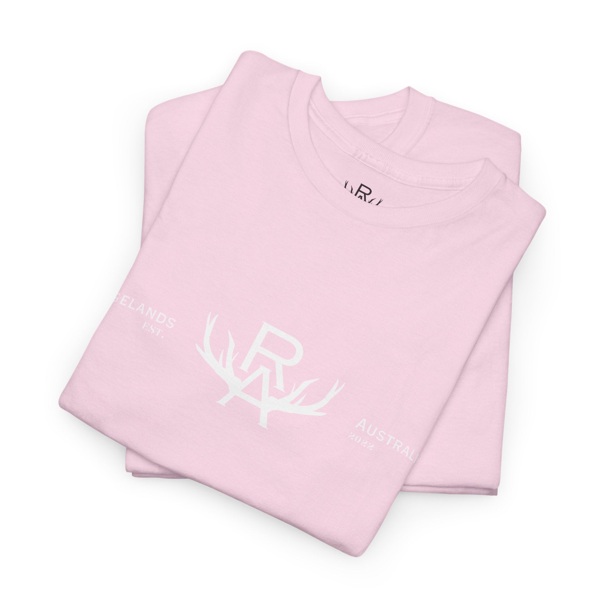 Unisex Signature Loose Fit T-Shirt - Baby Pink