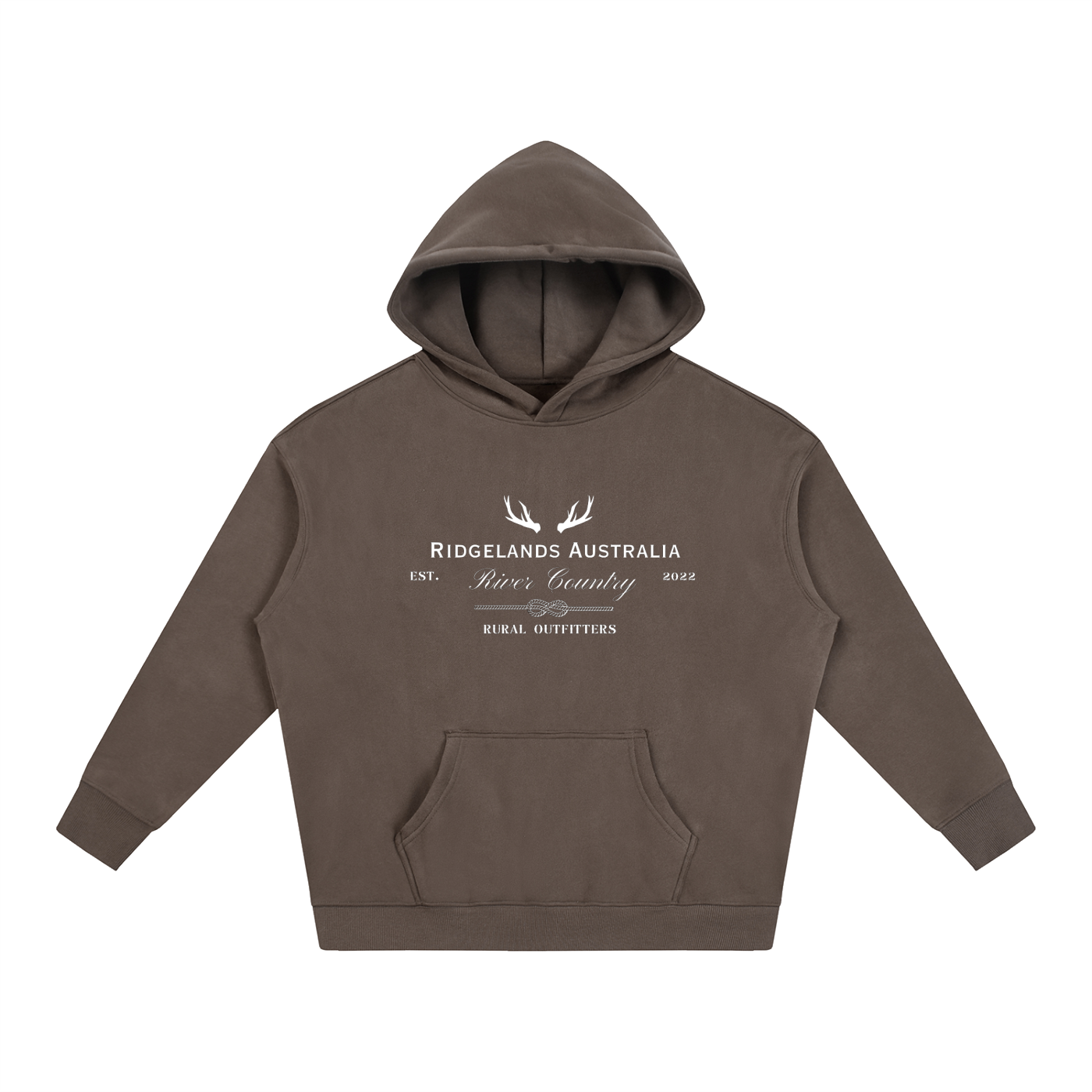 Ridgelands Australia Rural Outfitters Oversized Hoodie - Wallaby