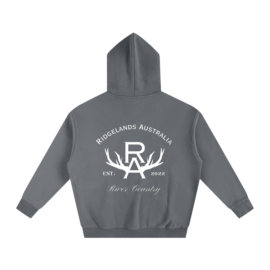 Rural Outfitters Oversized Hoodie - Charcoal
