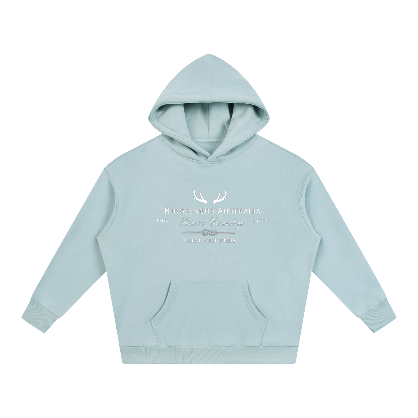 Ridgelands Australia Rural Outfitters Oversized Hoodie - Hibiscus Red