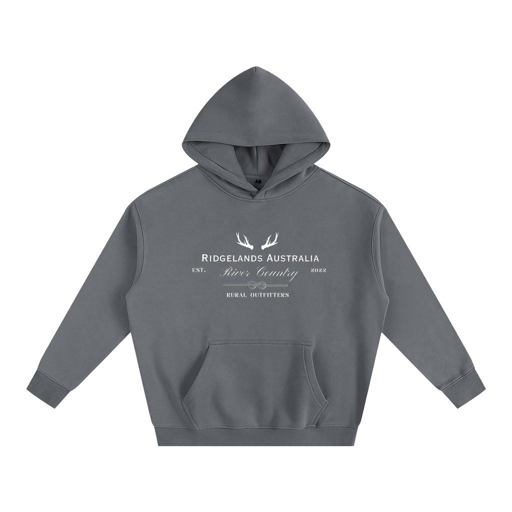 Rural Outfitters Oversized Hoodie - Charcoal