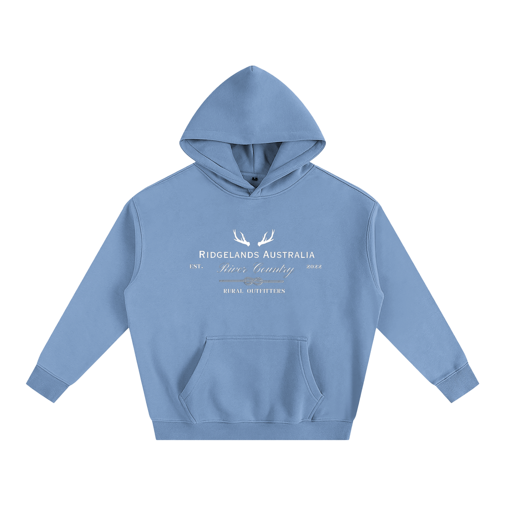 Rural Outfitters Oversized Hoodie - Sky Blue
